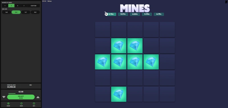 mines casino